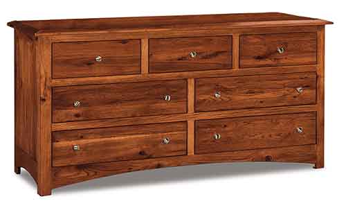 Amish Finland 7 Drawer Dresser