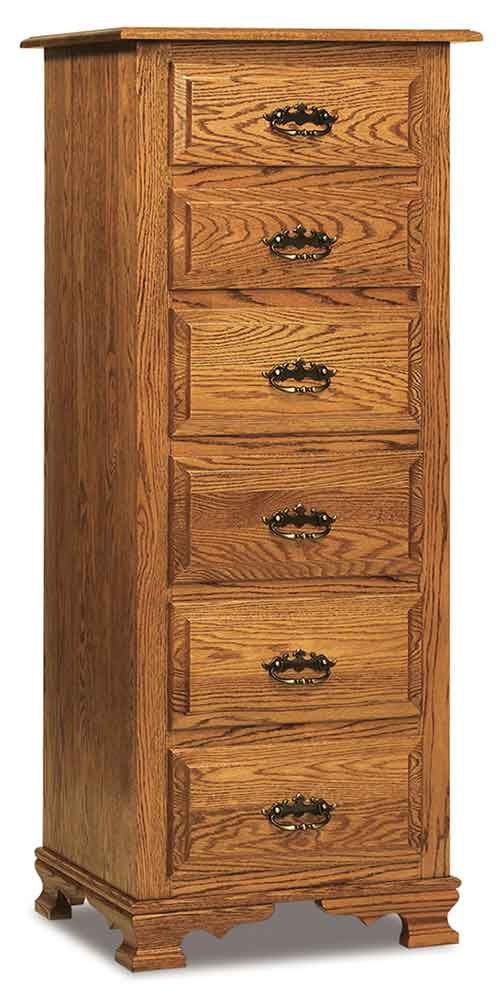 Amish Hoosier Heritage 6 Drawer Lingerie Chest - Click Image to Close