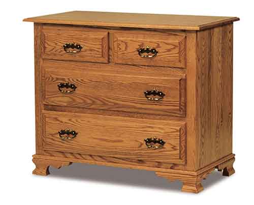Amish Hoosier Heritage 4 Drawer Child's Chest - Click Image to Close