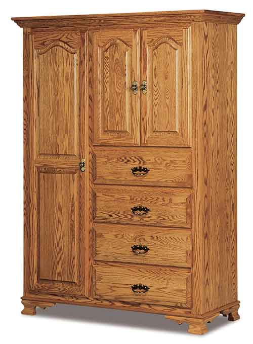 Amish Hoosier Heritage Chifferobe - Click Image to Close