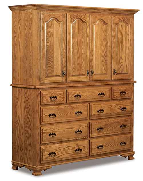 Amish Hoosier Heritage 2 pc. Mule Chest - Click Image to Close