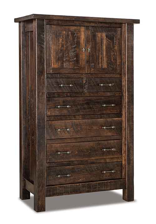 Amish Houston Chest Armoire - Click Image to Close