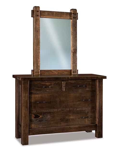 Amish Houston 4 Drawer Dresser - Click Image to Close