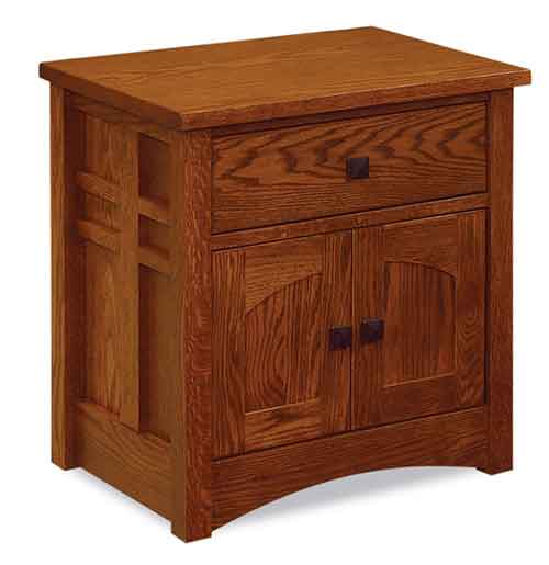 Amish Kascade Nightstand 1 drawer, 2 doors