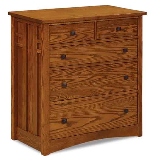 Amish Kascade 5 Drawer Childs Chest
