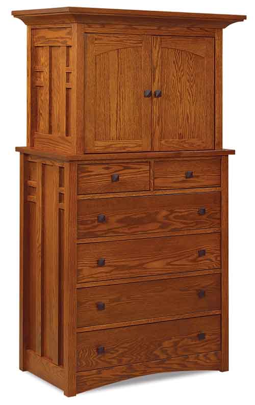 Amish Kascade Chest Armoire