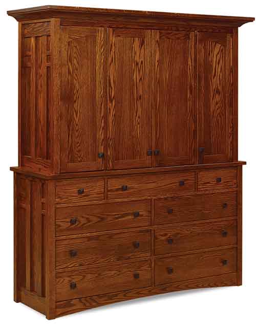 Amish Kascade Mule Chest - Click Image to Close