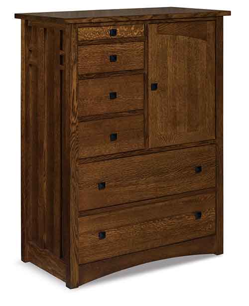 Amish Kascade Gentleman's Chest w/hidden compartment - Click Image to Close