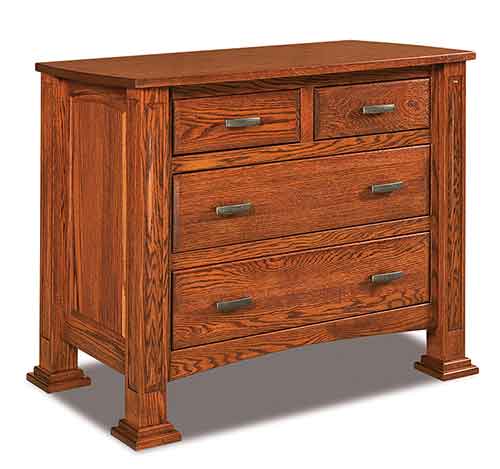 Amish Lexington 4 Drawer Child's Chest - Click Image to Close