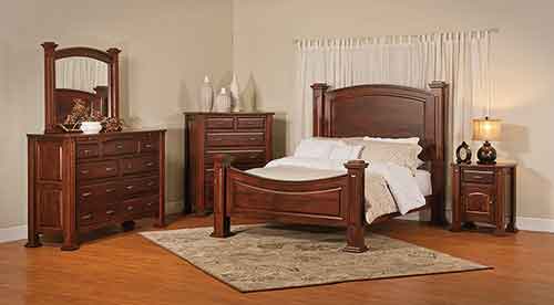 Amish Lexington 9 Drawer Dresser w/jewelry drawer - Click Image to Close