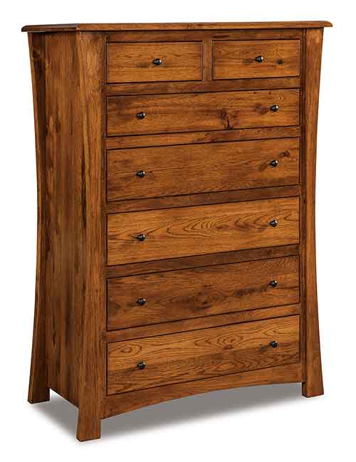 Amish Matison 7 Drawer Chest - Click Image to Close