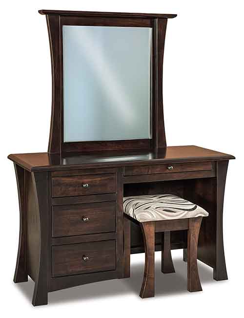 Amish Matison 4 Drawer Vanity Dresser