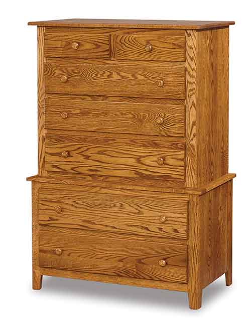 Amish Shaker Chest-on-Chest - Click Image to Close