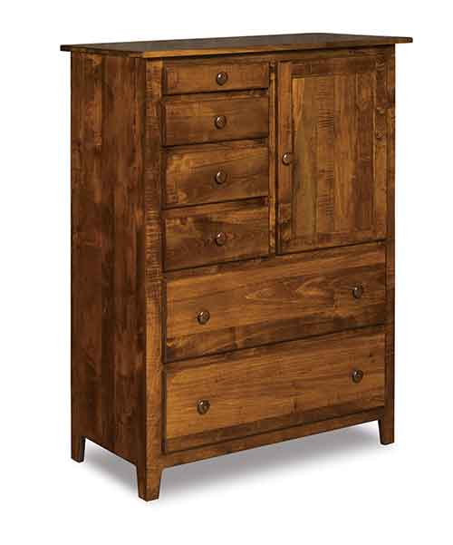 Amish Shaker Gentleman's Chest w/hidden compartment - Click Image to Close