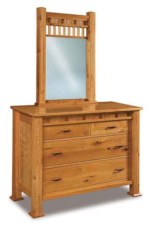 Amish Sequoyah 4 Drawer Dresser