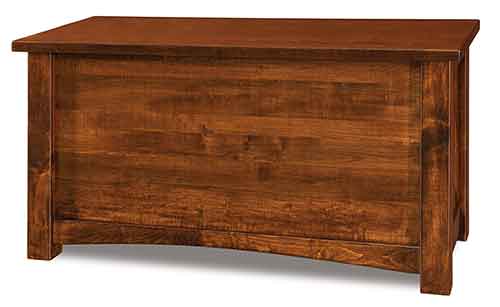 Amish Timbra Blanket Chest w/cedar bottom - Click Image to Close