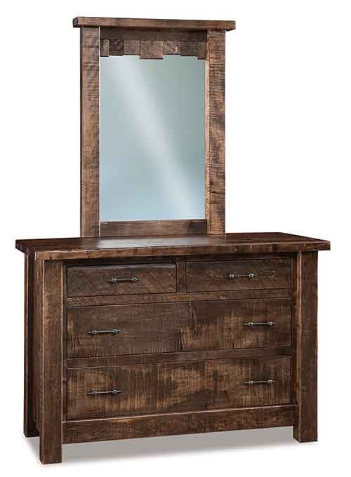 Amish Vandella 4 Drawer Dresser - Click Image to Close