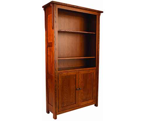 Boston Bookcase with Lower Doors