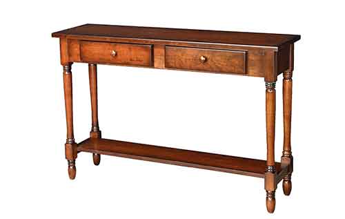 2 Drawer Hall Table - Click Image to Close