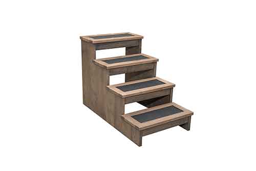 4-Step Pet Step 5" Risers, Treads 7 - Click Image to Close