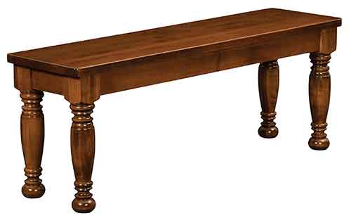 Amish Belleville Bench - Click Image to Close