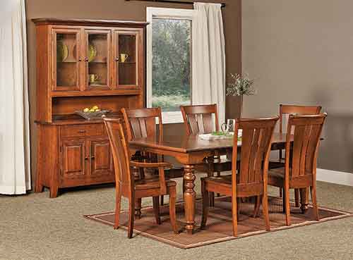 Amish Fenmore Legged Table - Click Image to Close