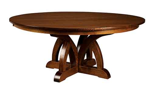 Amish Brooklyn Pedestal Table