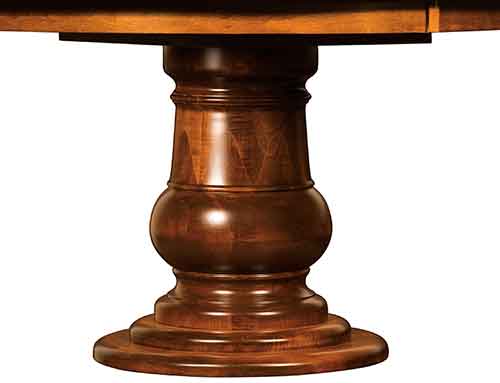 Amish Camrose Pedestal Table - Click Image to Close