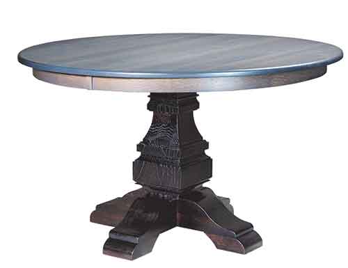 Amish Kendrick Single Pedestal Table