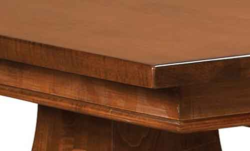 Amish Bradbury Trestle Table - Click Image to Close