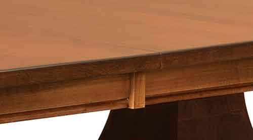 Amish Bradbury Trestle Table - Click Image to Close