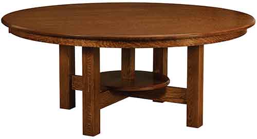 Amish Conner Trestle Table - Click Image to Close