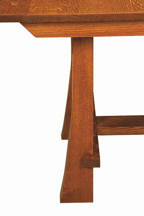 Amish Grant Trestle Table - Click Image to Close