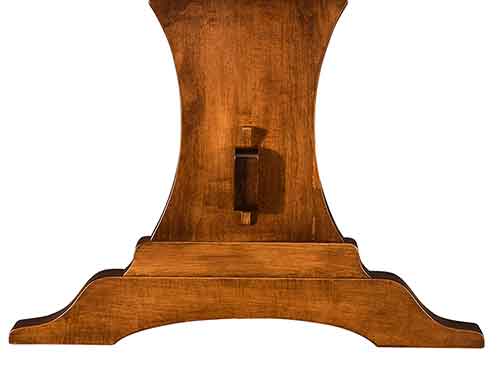 Amish Benjamin Trestle Table