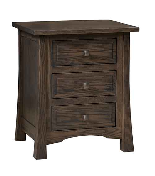 Addison 3 Drawer Nightstand - Click Image to Close