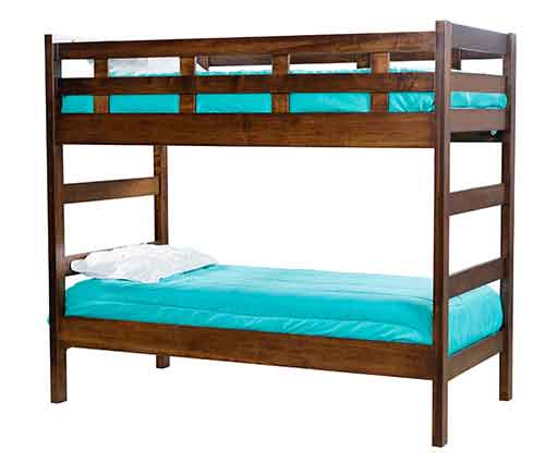 Amish Hammond Bunkbed with Ladder - Click Image to Close