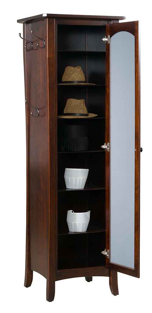 Amish Hat Cabinet - Click Image to Close