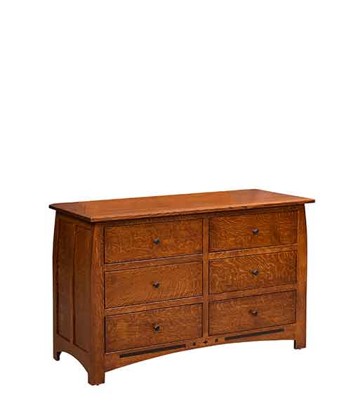 Amish Linbergh 6 Drawer Dresser