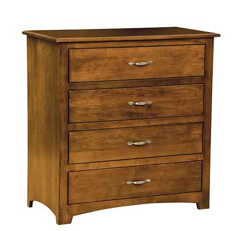 Amish Monterey 4 Drawer Dresser