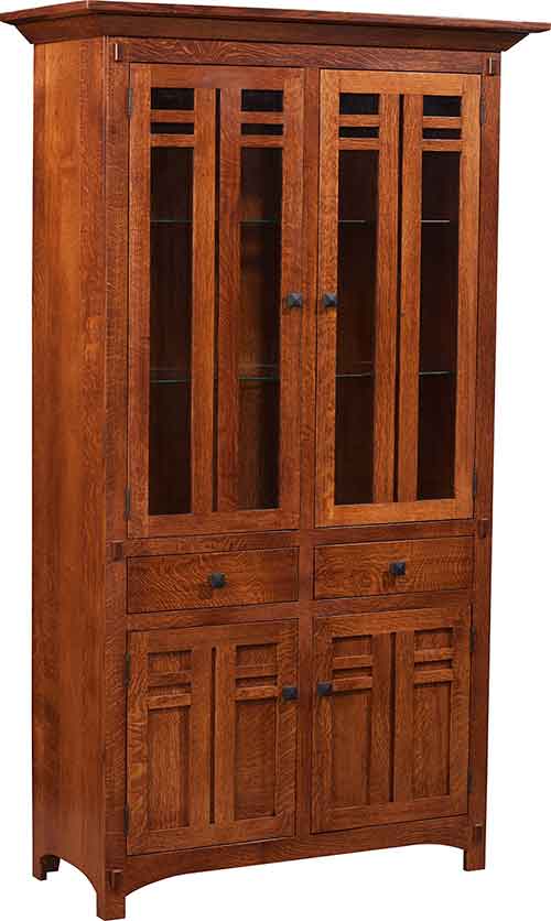 Bungalow Dining Cabinet (Long Top Doors)