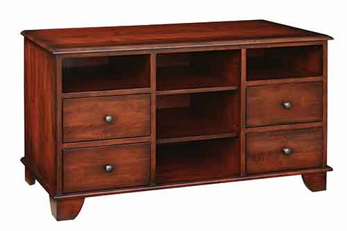 Graham TV Stand w/4 Drwrs. - Click Image to Close