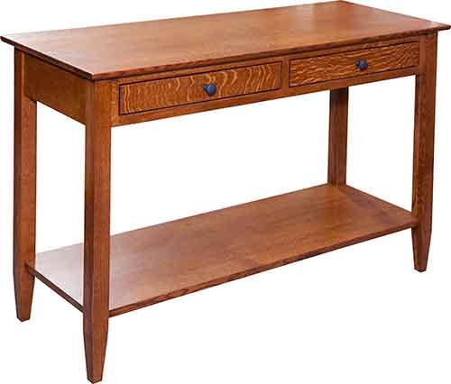 Knob View Shaker Console Table - Click Image to Close