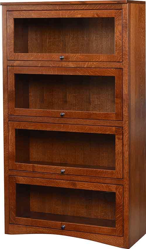 Lawyers Bookcase 4 Door - Click Image to Close