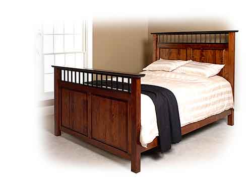 New Harmony Queen Bed - Click Image to Close