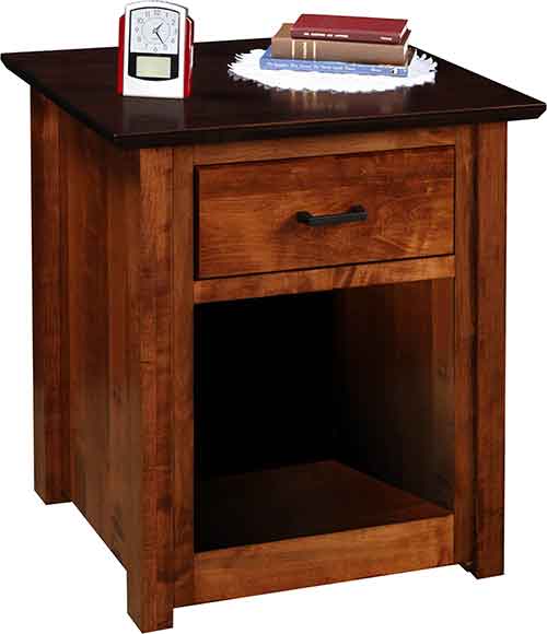 New Harmony 1 Drawer Night Stand - Click Image to Close