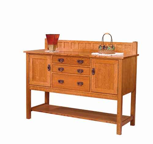 Praire Mission Mini Sideboard 42"W - Click Image to Close