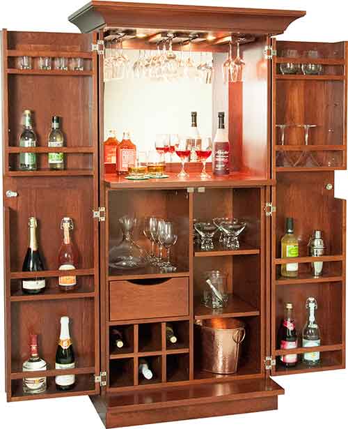 Verona Cocktail Cabinet - Click Image to Close