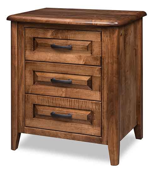 Bay Pointe 3-Drawer Nightstand - Click Image to Close