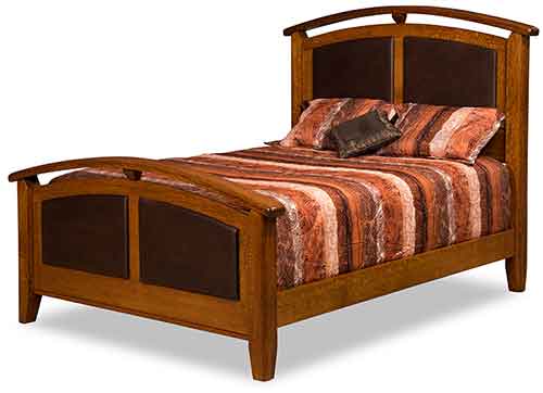 Cascade Queen Bed, High Footboard