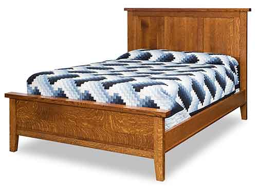 Sierra Mission Queen Bed, Low Footboard